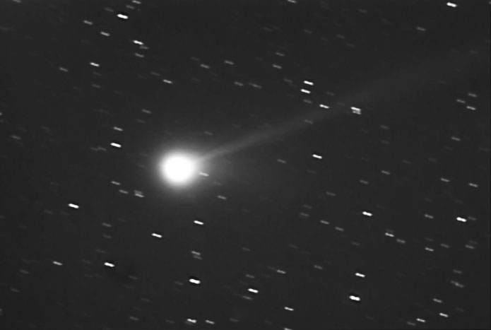 Image of comet McNaught on 2010 June 10