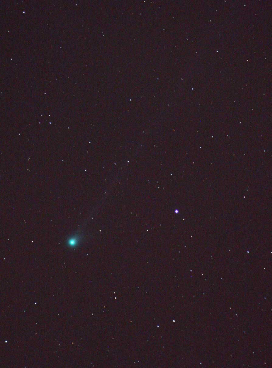 Image of comet McNaught on 2010 June 17