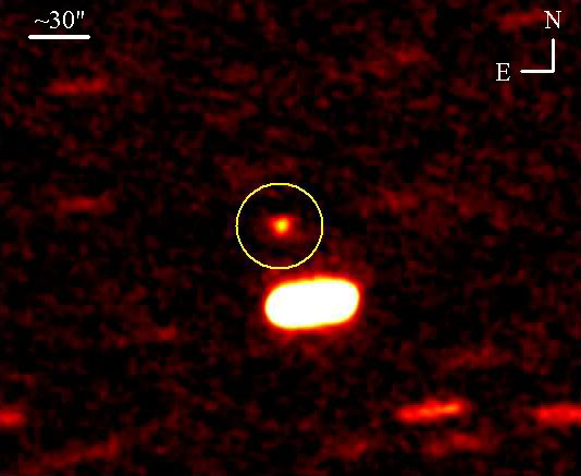 Image of comet McNaught on 2009 September 10
