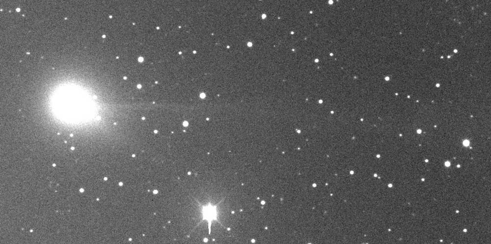 Image of comet McNaught on 2010 May 23