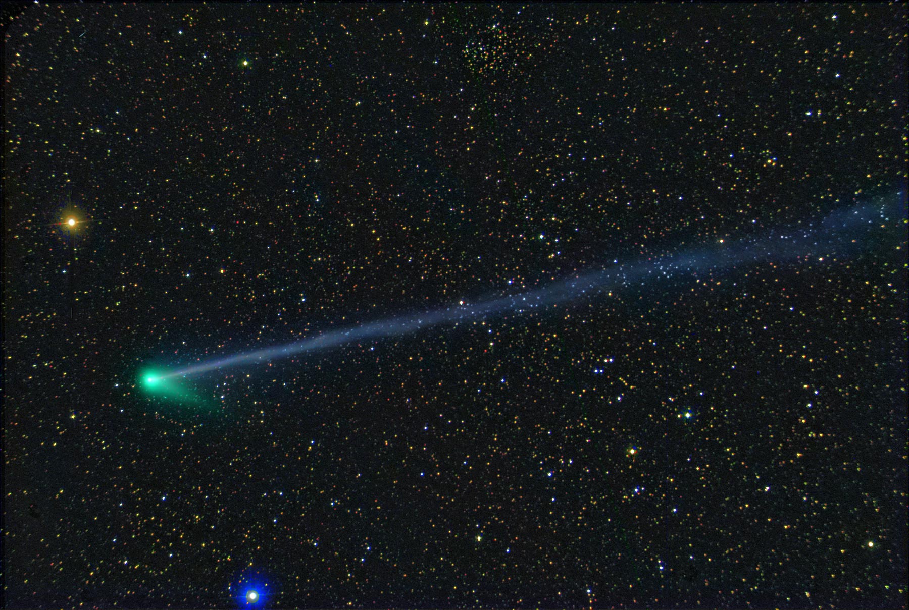 Image of comet McNaught on 2010 June 17