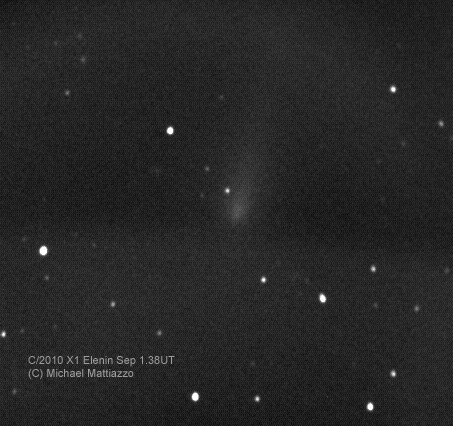 Image of comet Elenin on 2011 September 1