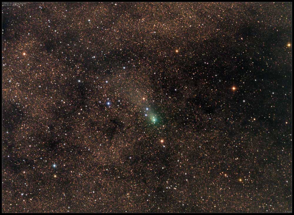 Image of comet Siding Spring on 2014 October 17