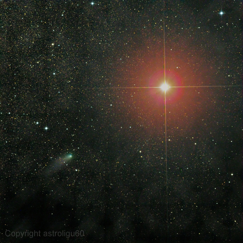 Image of comet Siding Spring on 2014 October 19