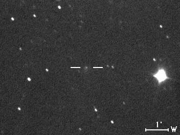 A. Nakamura image of 131P exposed on 1997 November 5