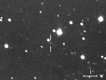 A. Nakamura photo of 139P exposed on 1998 December 17