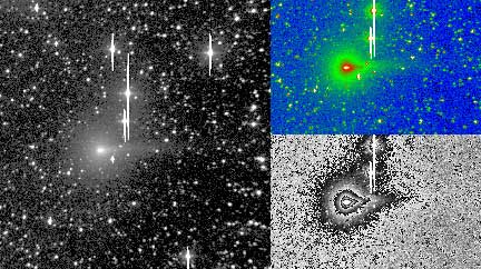 Kusnirak and Pravec photo of 185P exposed on 2001 August 20